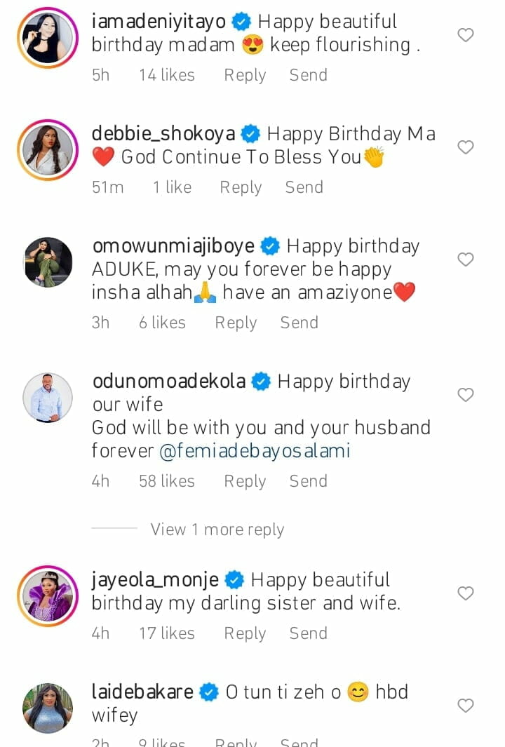 Memunat Aduke Adebayo celebrates 40 birthday
