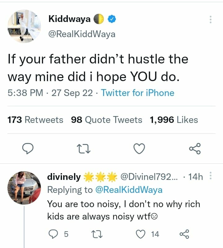 Kiddwaya advises Nigerians
