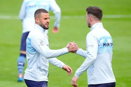 Laporte and Kyle Walker