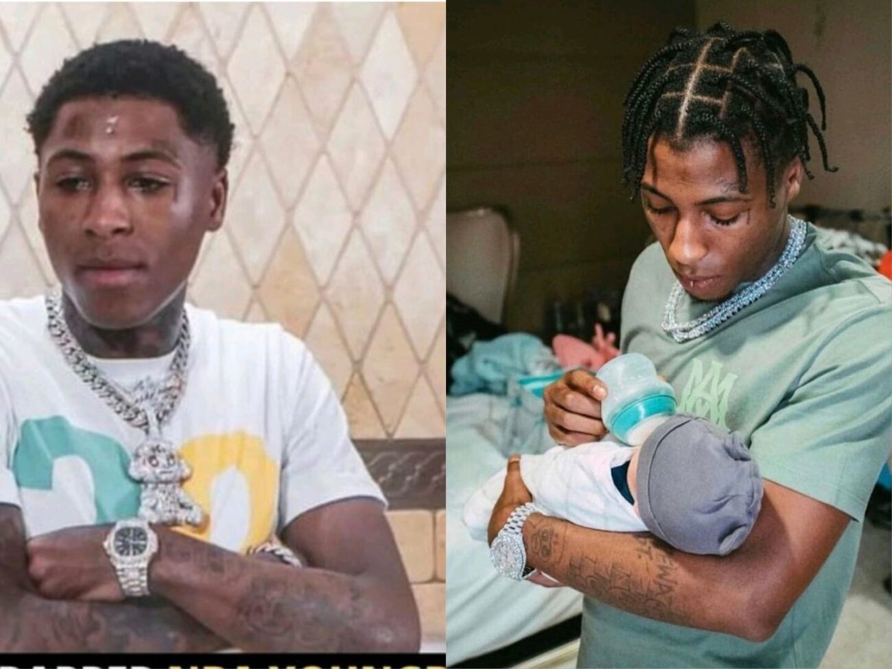 Father of all nations’ – Funny reactions as Rapper NBA YoungBoy welcomes his 10th child at the age of 21