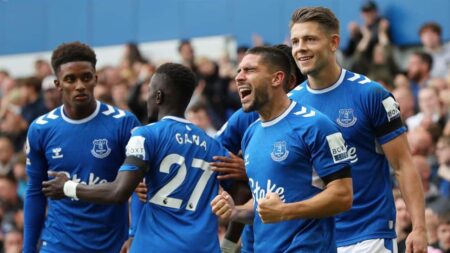 Neal Maupay strike gives Everton first win