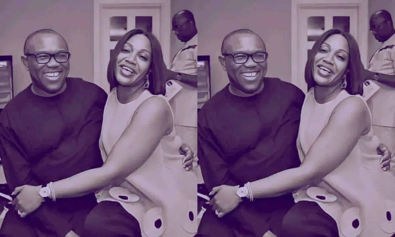 Peter Obi and his wife