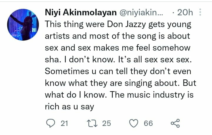 Niyi Akinmolayan queries Don Jazzy