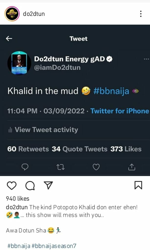 Dotun mocks Khalid