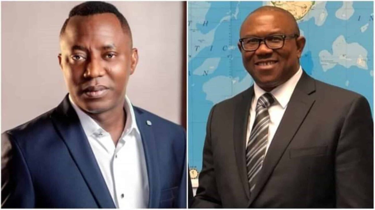 Omoyele Sowore and Peter Obi LP presidential ticket