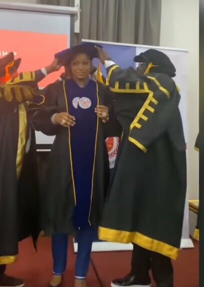 Queen Naomi bags doctorate degree