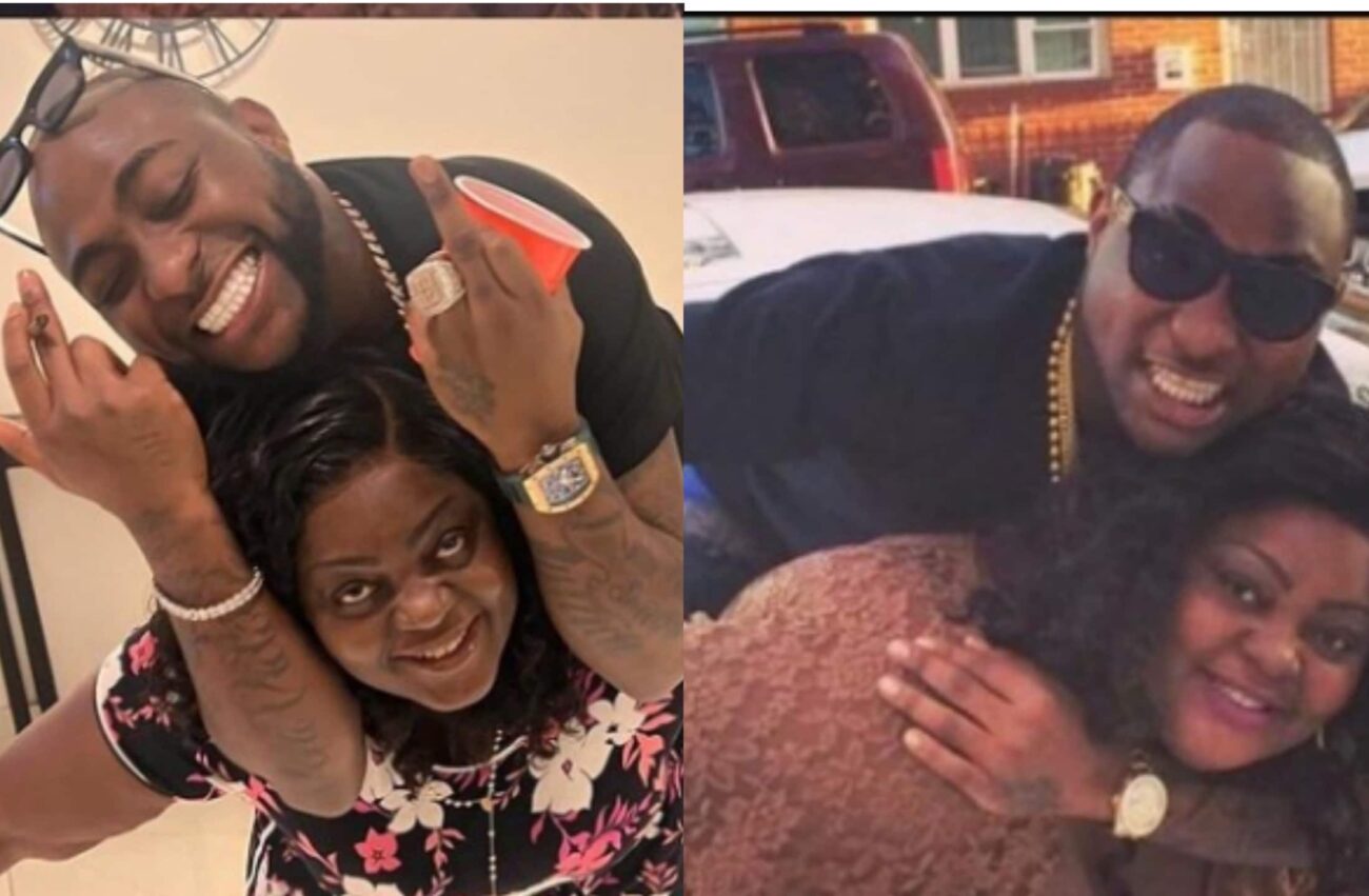 Fans thrill as Actress Eniola Badmus shares a recreated photo of herself and Davido from ten years ago