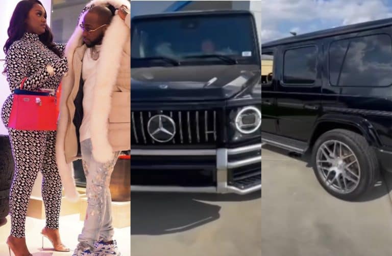 The s*x was insane – Singer Davido reacts as man reveals why he bought G-Wagon for Chef Chioma