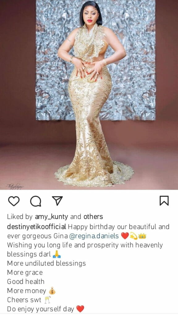 Nollywood celebrates Regina Daniels birthday