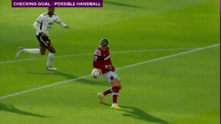 Fulham fume after VAR allow West Ham's Gianluca Scamacca goal despite handball