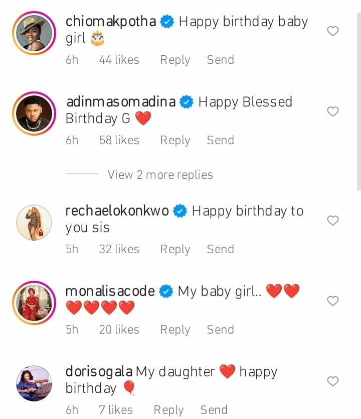 Nollywood celebrates Regina Daniels birthday