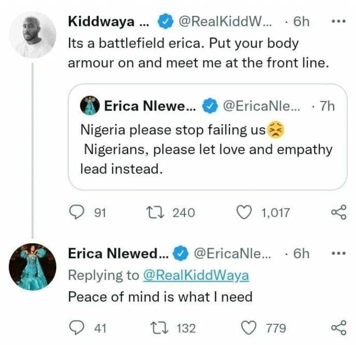 Erica Nlewedim tackles Kiddwaya 