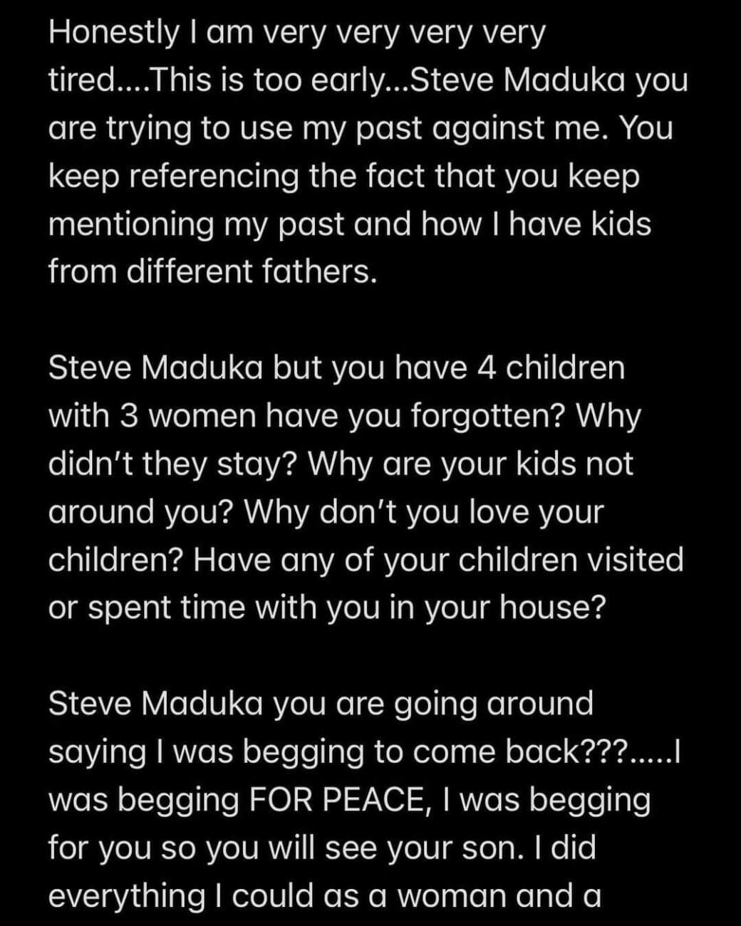 Sandra Iheuwa calls out Steve Maduka