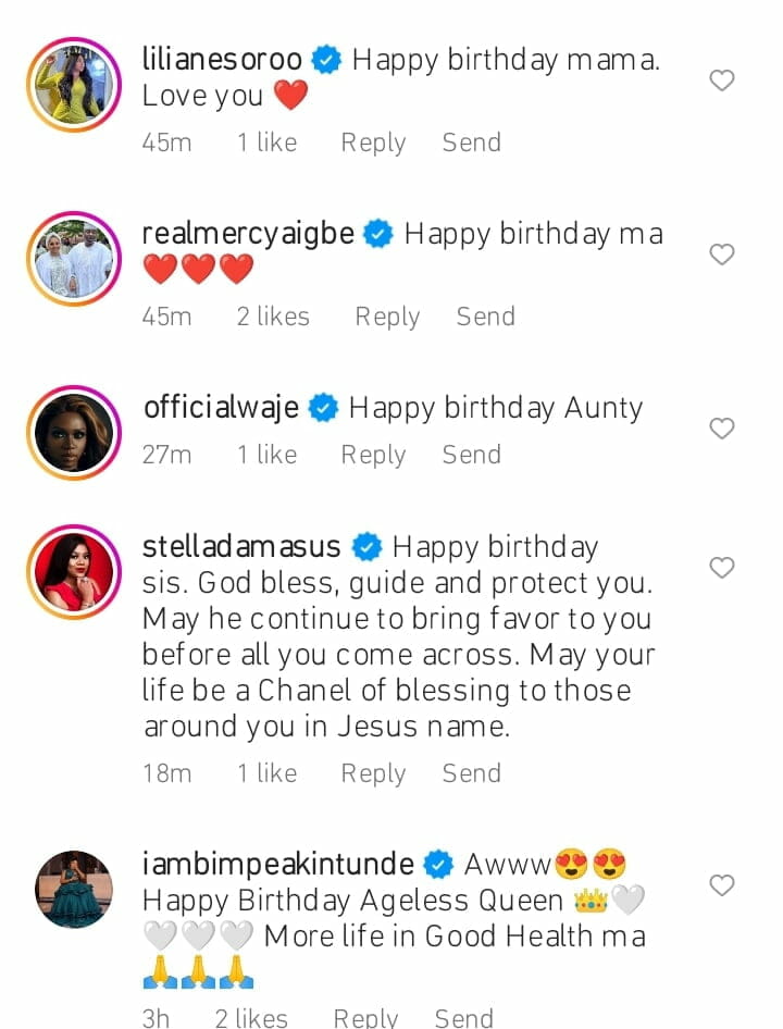 Celebrities celebrate Shaffy Bello