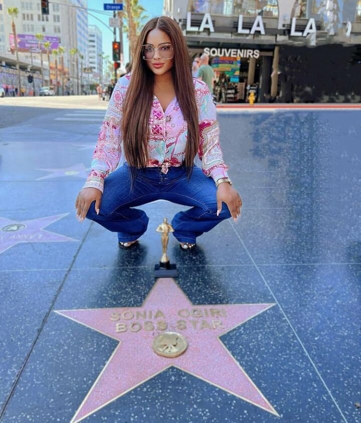 Sonia Ogiri's Hollywood Walk of Fame