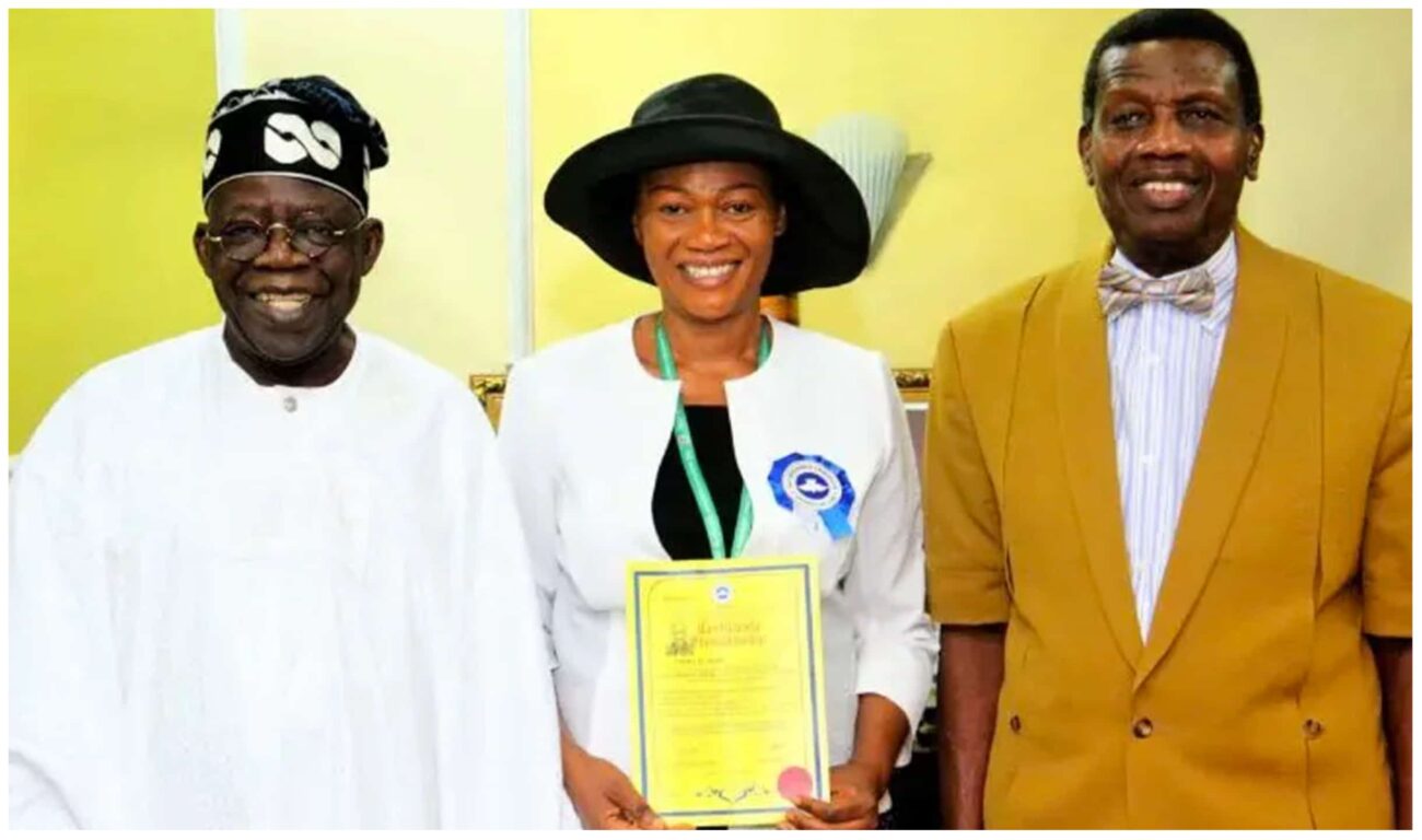 Pastor Adeboye Rechristened Me Abraham, Called Me Father Of Nations — Tinubu
