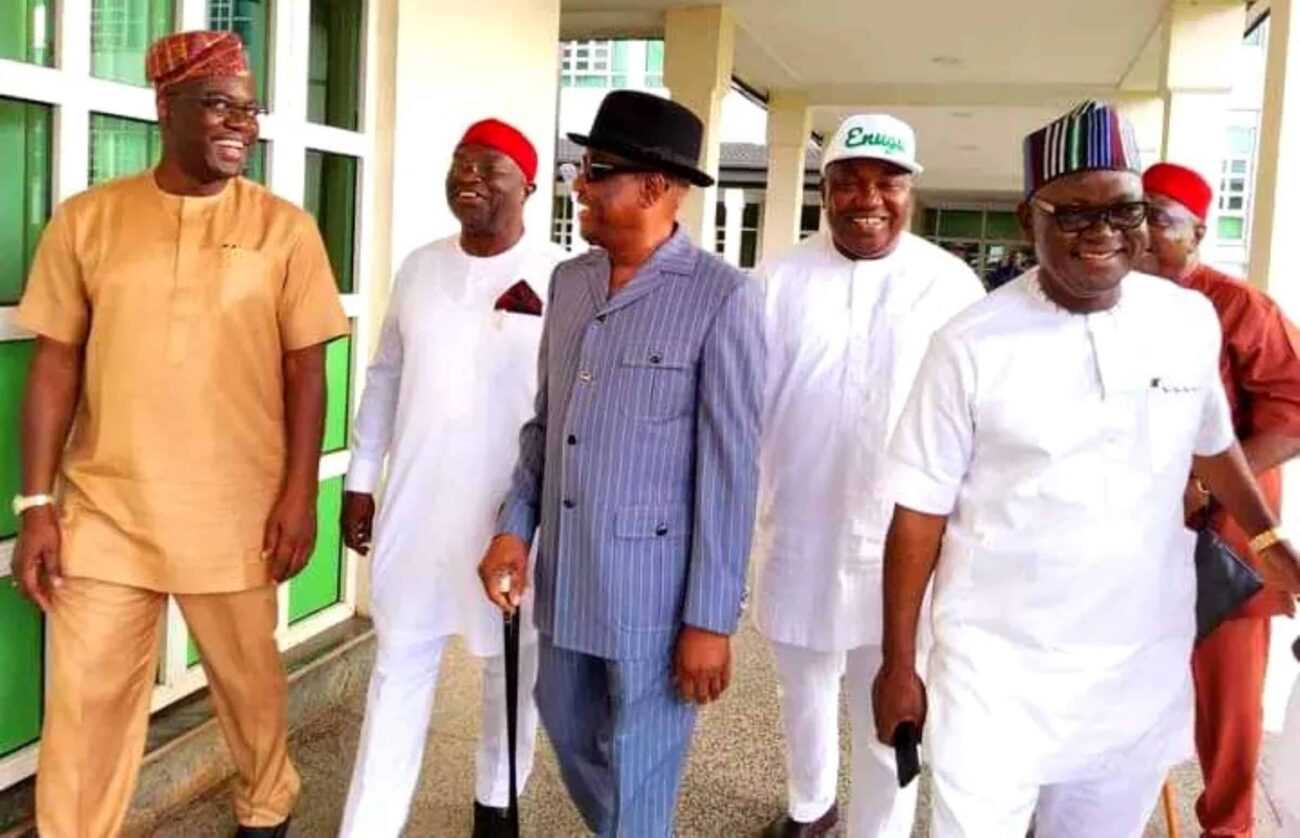 Wike, 4 PDP governors meet in Enugu