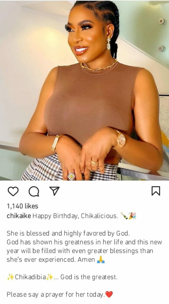 Chika Ike is 37
