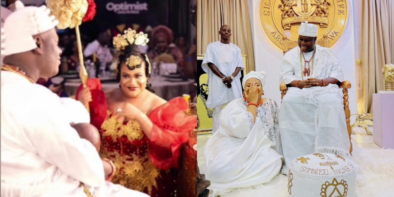 Nkechi Blessing and Ooni