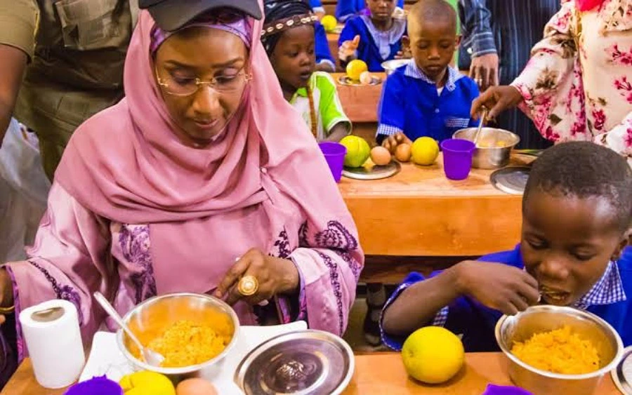 What exactly is this? - Netizens question FG over N30 increment on school children's daily feeding