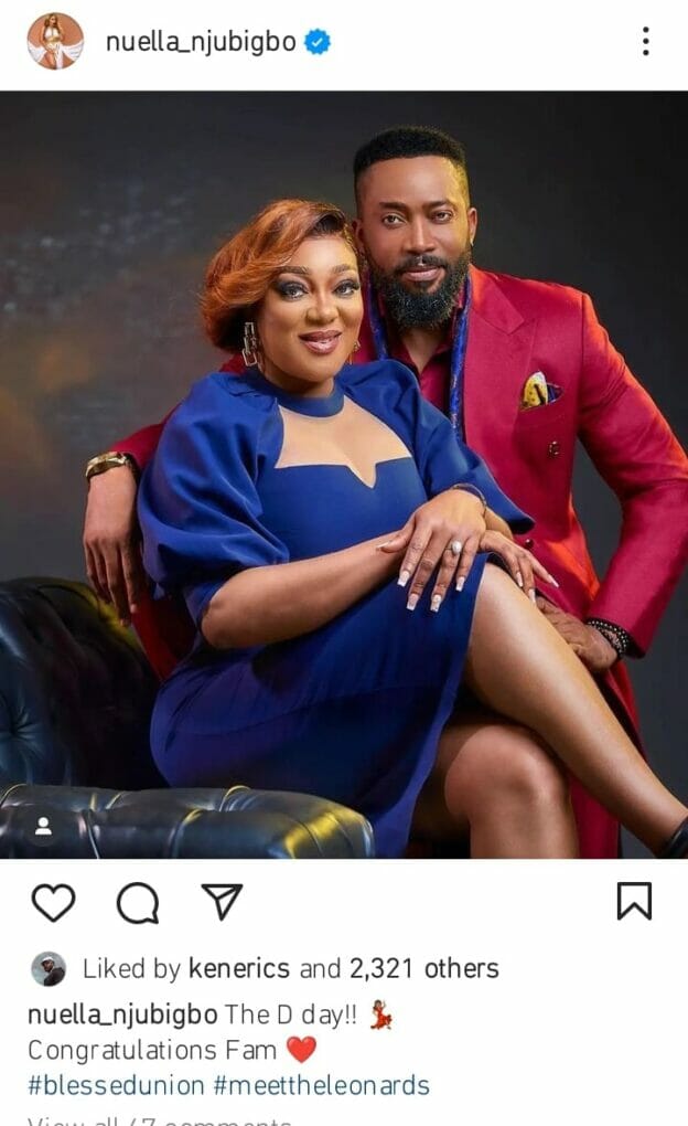 Nollywood stars pray for Frederick Leonard and Peggy Ovire marriage