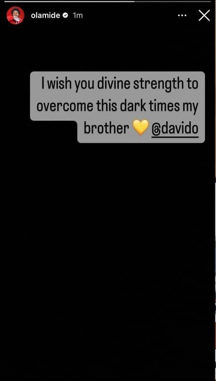 Olamide sympathises with Davido
