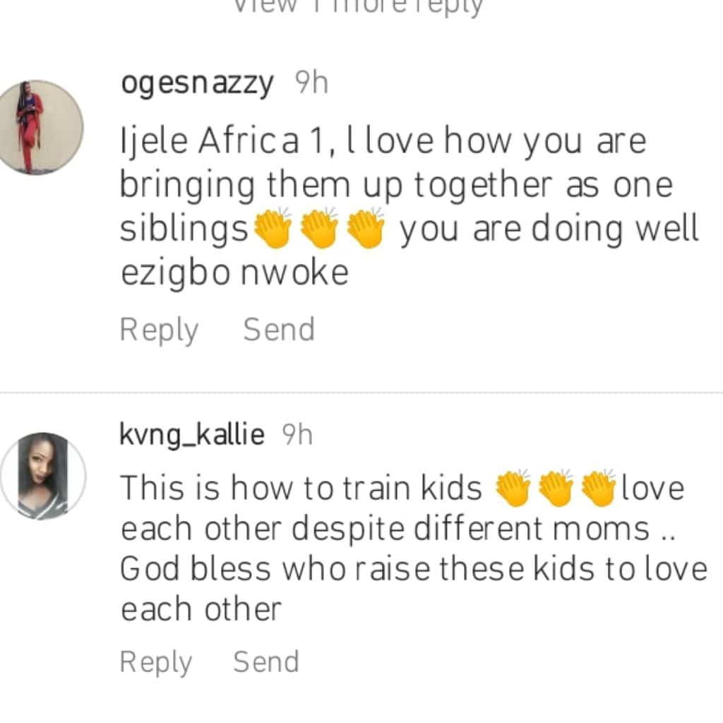 Flavour picks his daughters from school