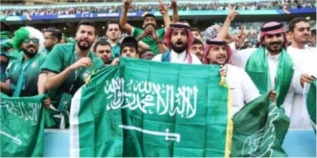 Saudi Arabian fans