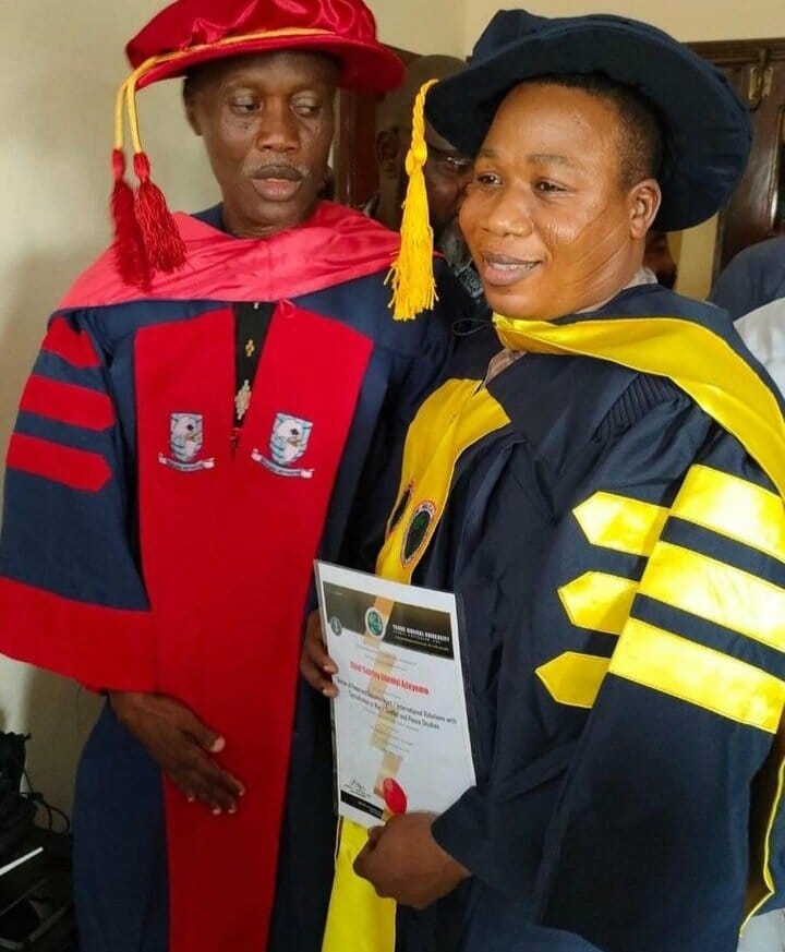 Sunday Igboho bags doctorate degree