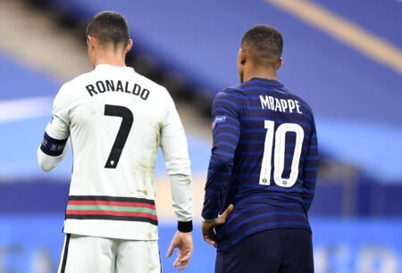 Mbappe and Ronaldo