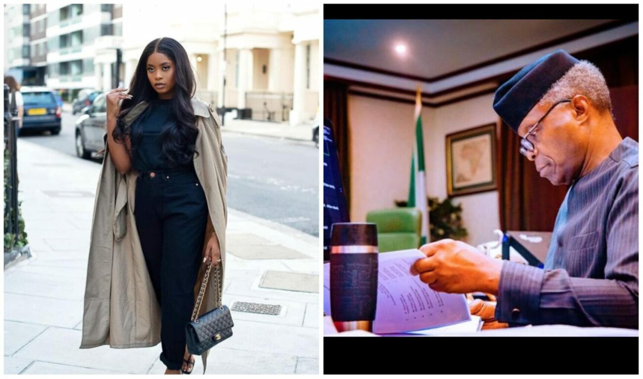 Osinbajo's daughter allegedly in trouble with UK Police