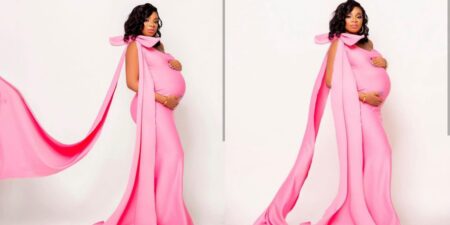 Queen Mercy Atang is pregnant