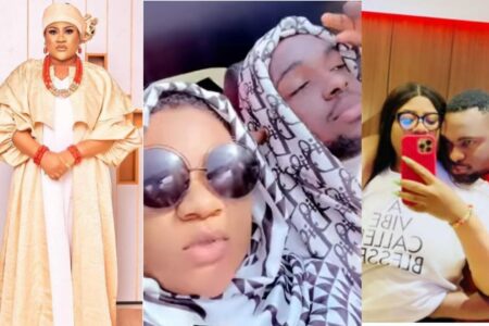 Maturity is not by age - Nkechi Blessing hails her younger boo