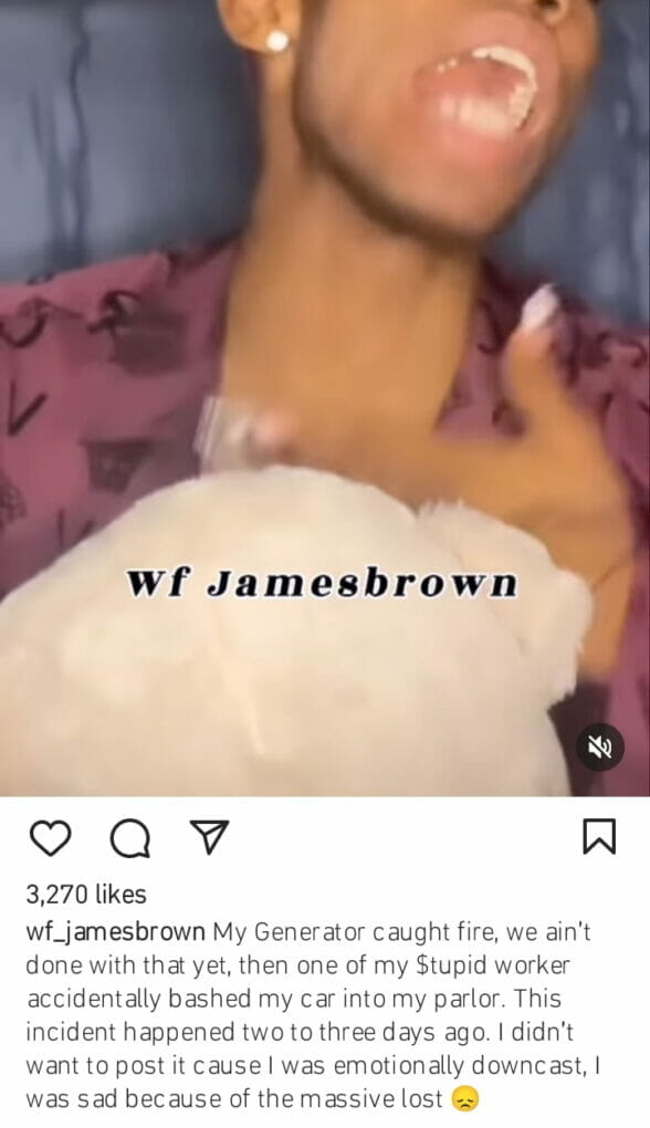 James Brown opens up on his depression
