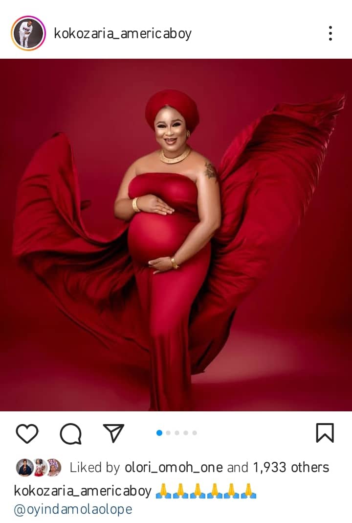 Koko Zaria's wife welcomes child