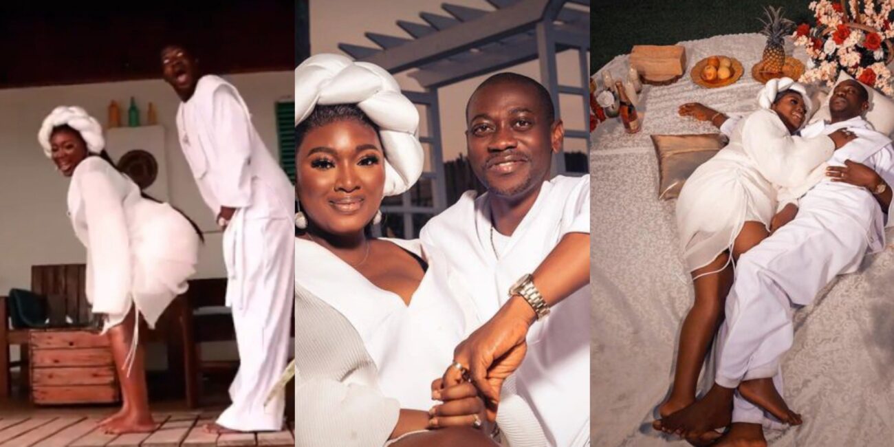 Lateef Adedimeji and Mo Bimpe celebrate anniversary with love song