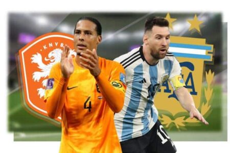 Netherlands battles Argentina