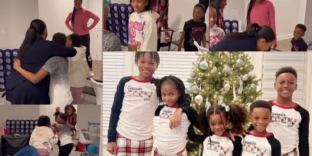 Okoye kids reunite for Christmas