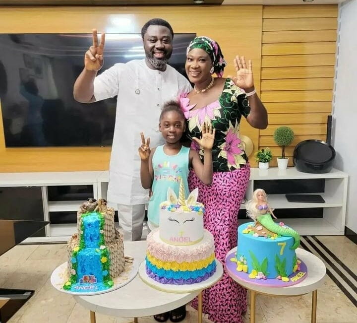 Mercy Johnson celebrates daughter's birthday