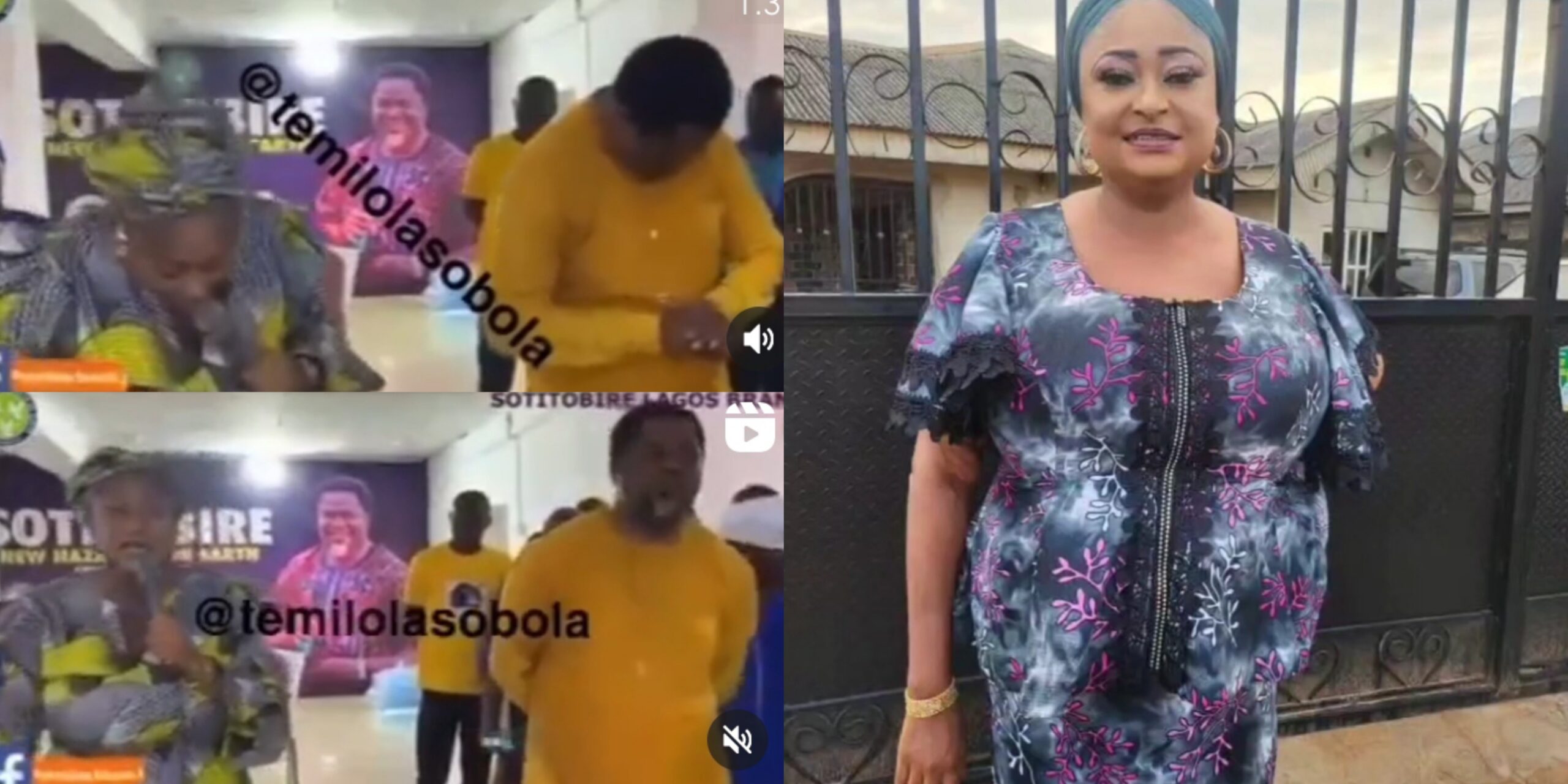 Actress Ronke Oshodi Oke shares testimony on how a prophet's holy water healed her from kidney disease (Video)