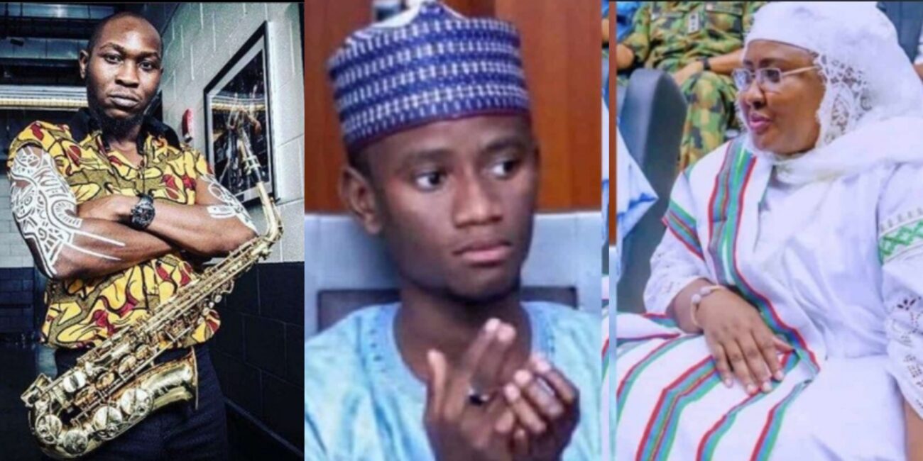 Seun Kuti Body Shames Aisha Buhari, Dares Her To Arrest Him