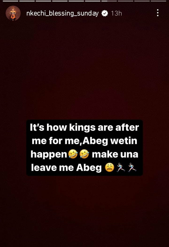 Nkechi Blessing reveals kings are asking her out