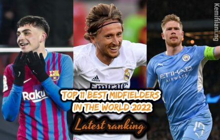 best midfielders in the world 2022