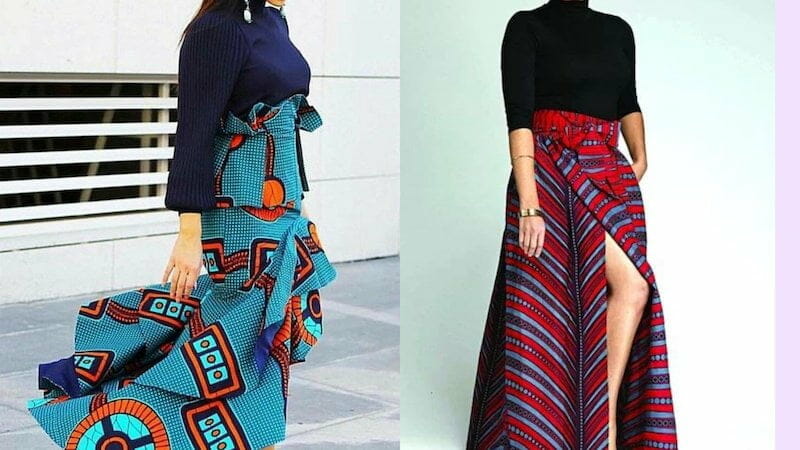 Trending Ankara Skirts, blouses and jumpsuits
