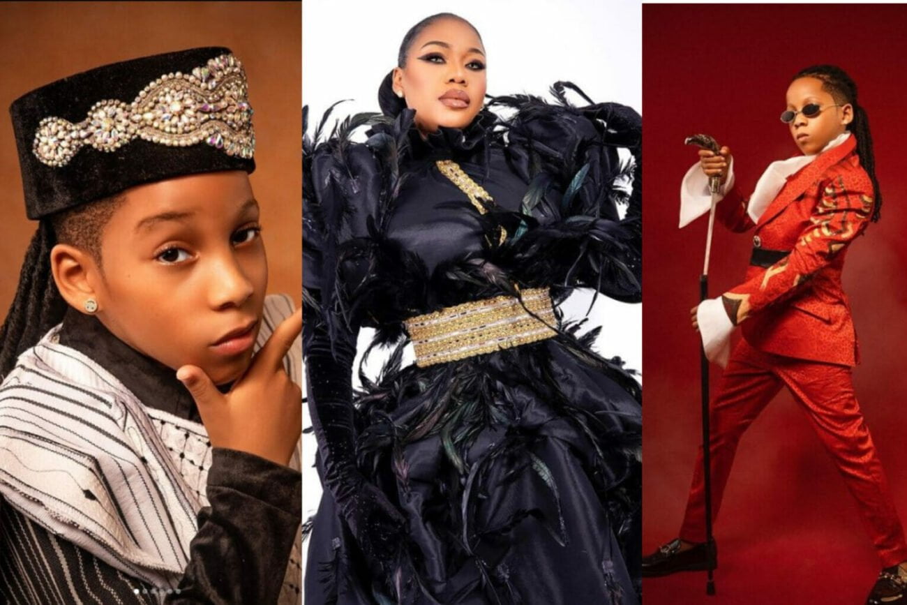 Abortion is never an option - Toyin Lawani advises as she celebrates her son's birthday