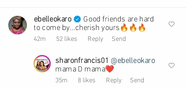 Ebelle Okaro advises Destiny Etiko and Sharon Francis