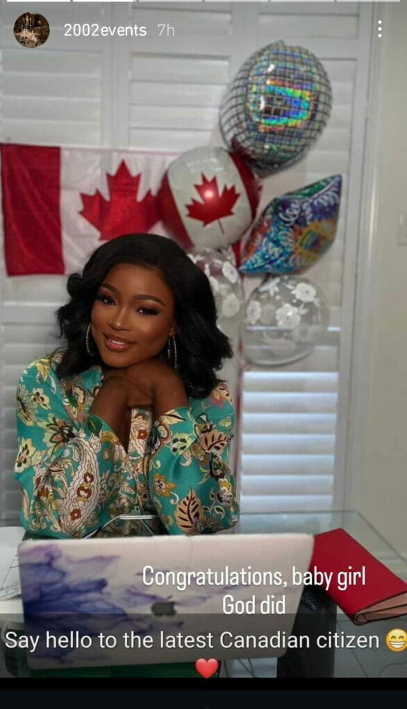 Pasuma's daughter is officially a Canadian citizen