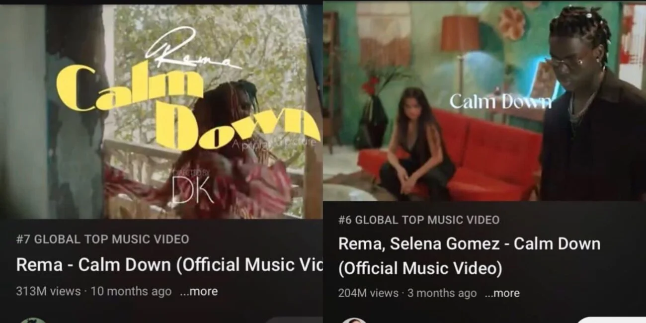 Rema songs becomes Most Viewed Music video on YouTube