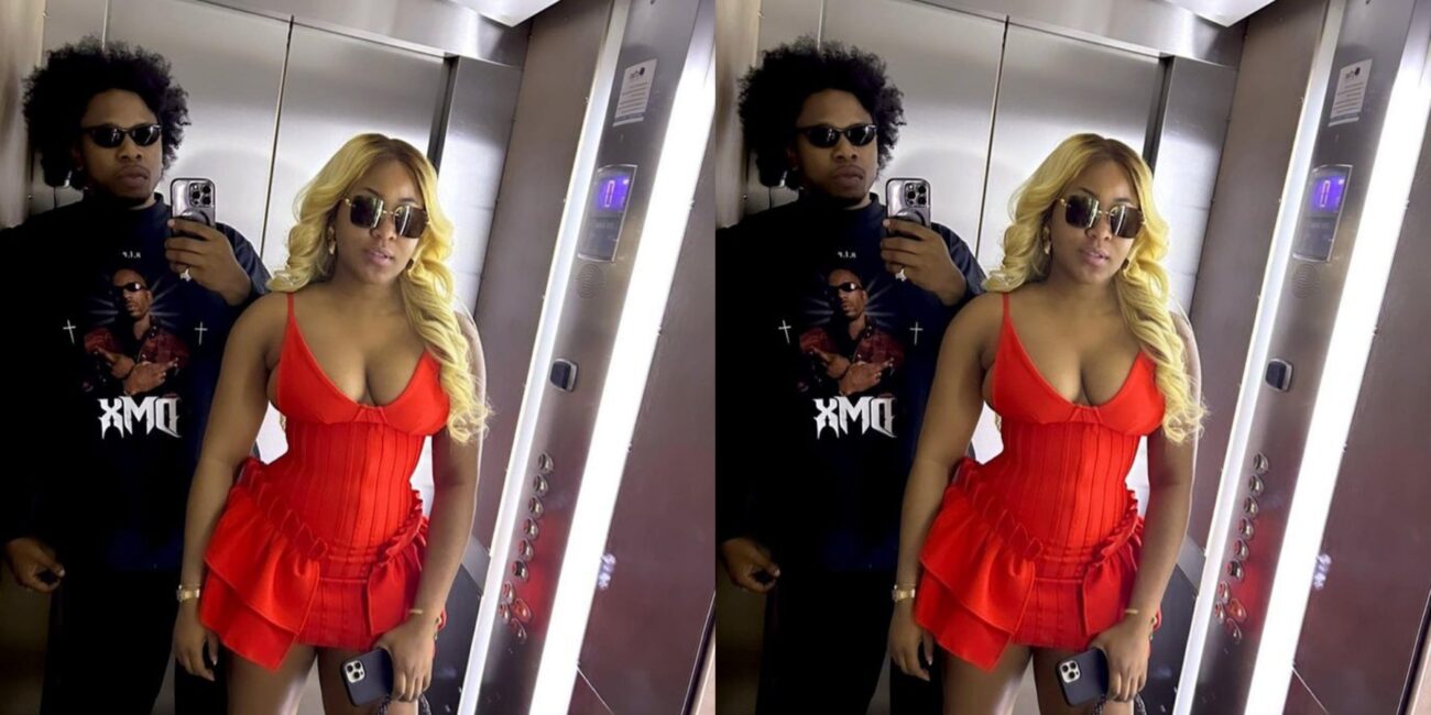 Erica Nlewedim and Runtown turn heads as they step out together