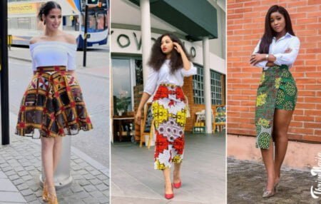 Trending Ankara Skirts, blouses and jumpsuits